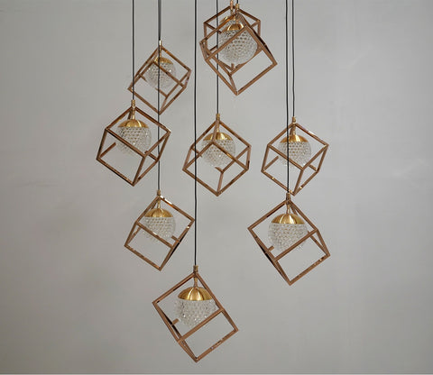 Elegant Crystal Drops Hanging Lights