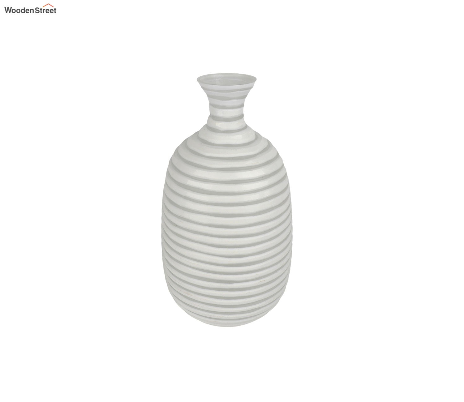 Petal Nest Vase Glass (White)