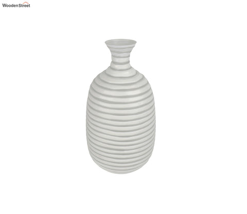 Petal Nest Vase Glass (White)