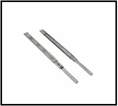 Trueliving_TELESCOPIC SLIDE MS Silver PRE- MIUM HEAVY (ZINC, BLACK) *10''