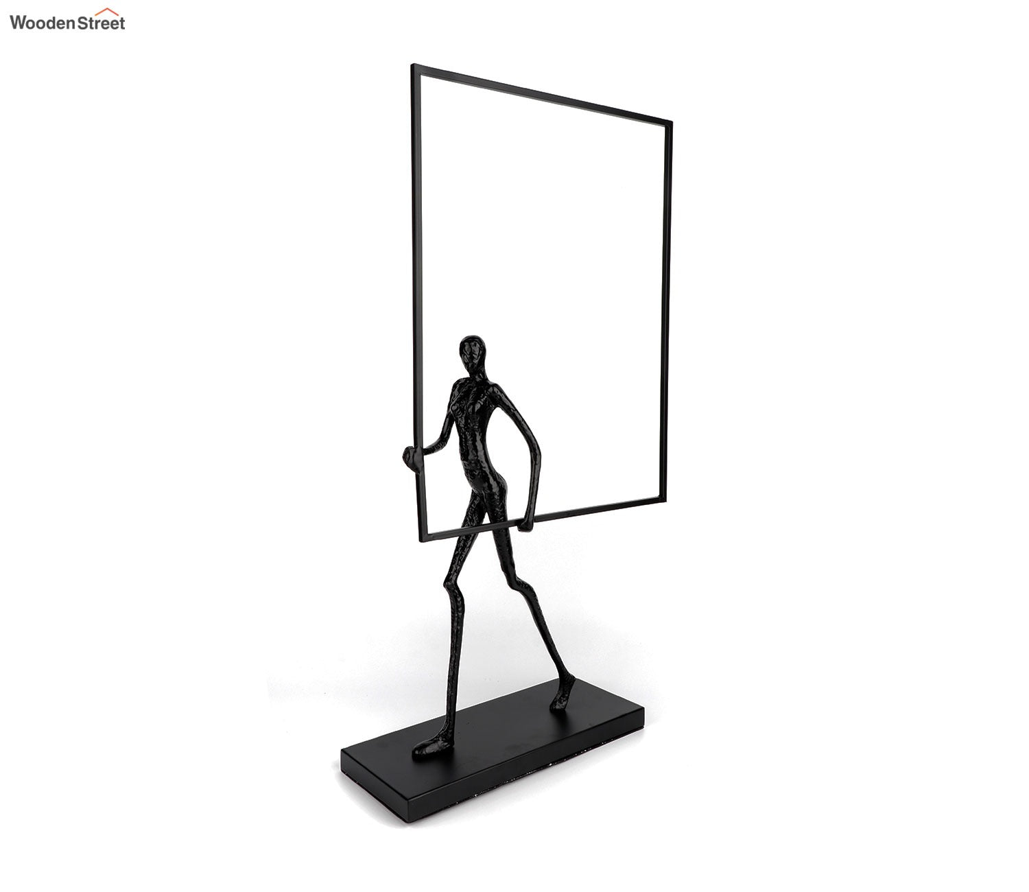 Black Wonder Women Table Showpeice (L, Black)