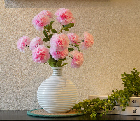 Orchid White Nook Vase Glass