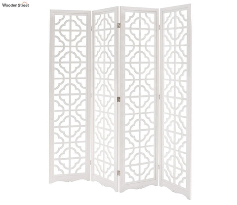 Nayla 4 Panel Wooden Partition