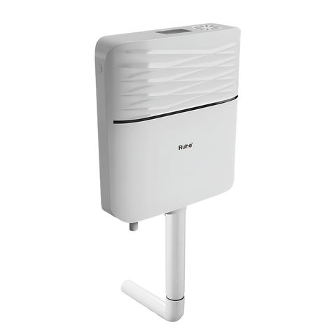 Trueliving_Flushing Pacific (White) Cistern  8 Ltr.