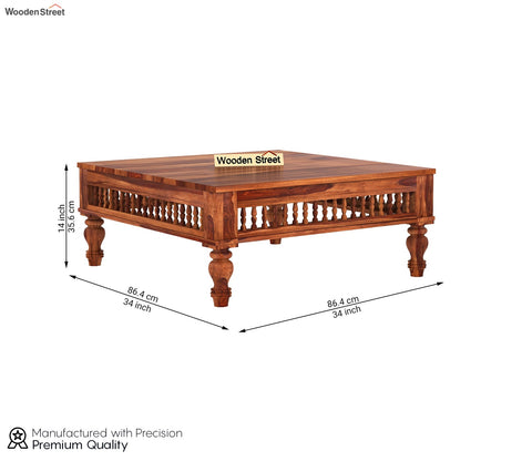 Alanis Coffee Table (Honey Finish)