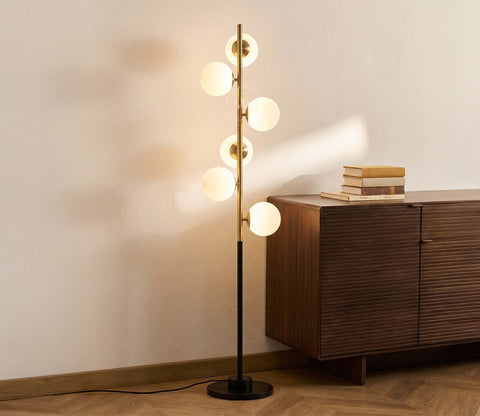 Lurone Luxury Globes Floor Lamp