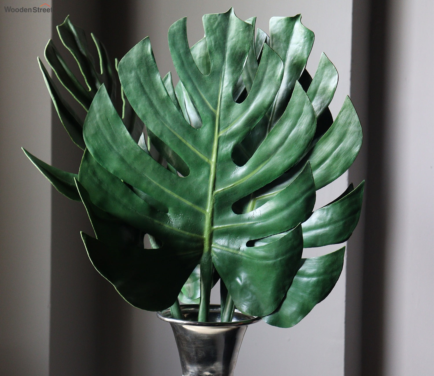 Monstera Swiss Cheese Artificial Leaf