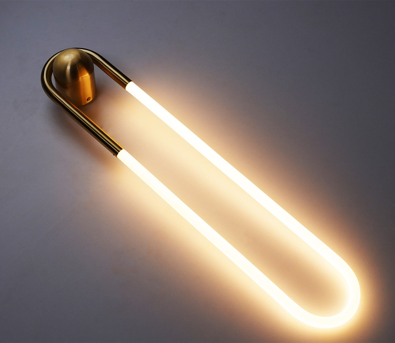 Good to Glow Golden Wall Light