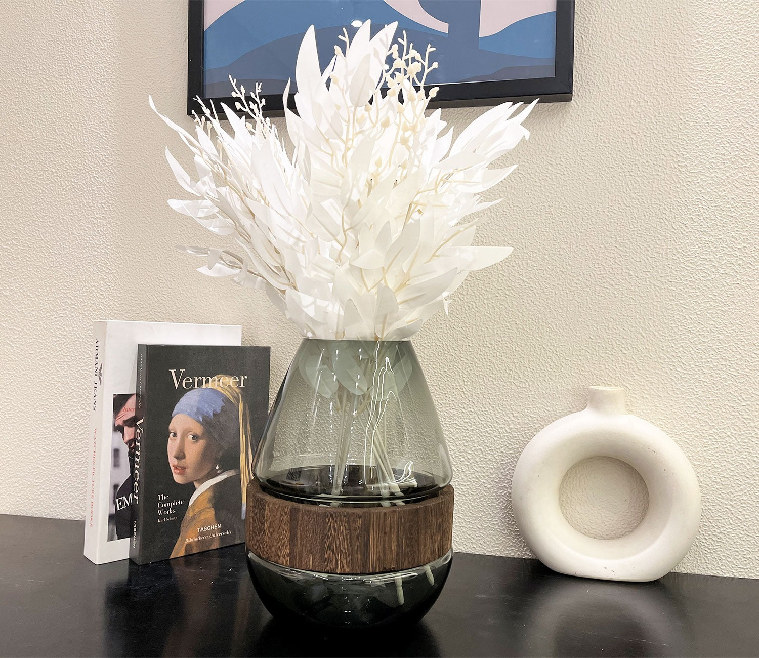 Botanic Wonders Glass Vase (Black, S)