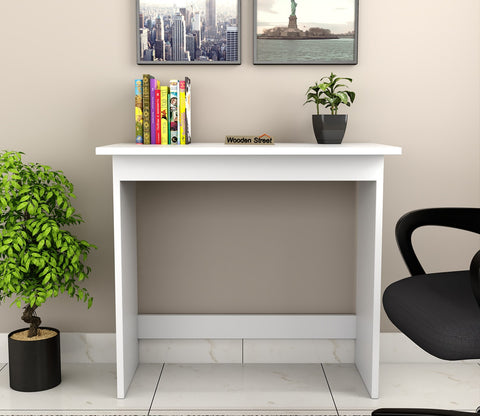 Armada Study Table (Frosty White Finish)