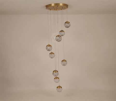Catch Your Dreams Pendant Lamp - 9 Beads