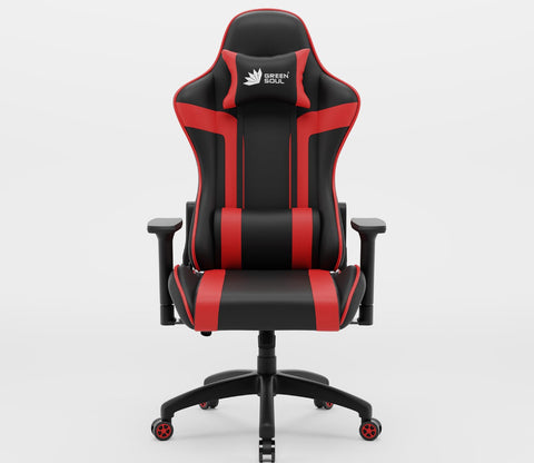 Raptor 2 Multi-Functional Ergonomic Leatherette Office Chair (Red)