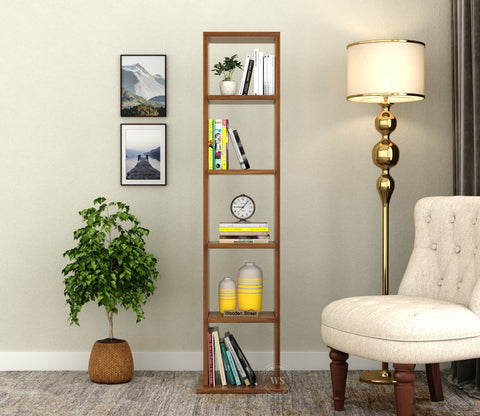 Canny Book Shelf (Exotic Teak Finish)