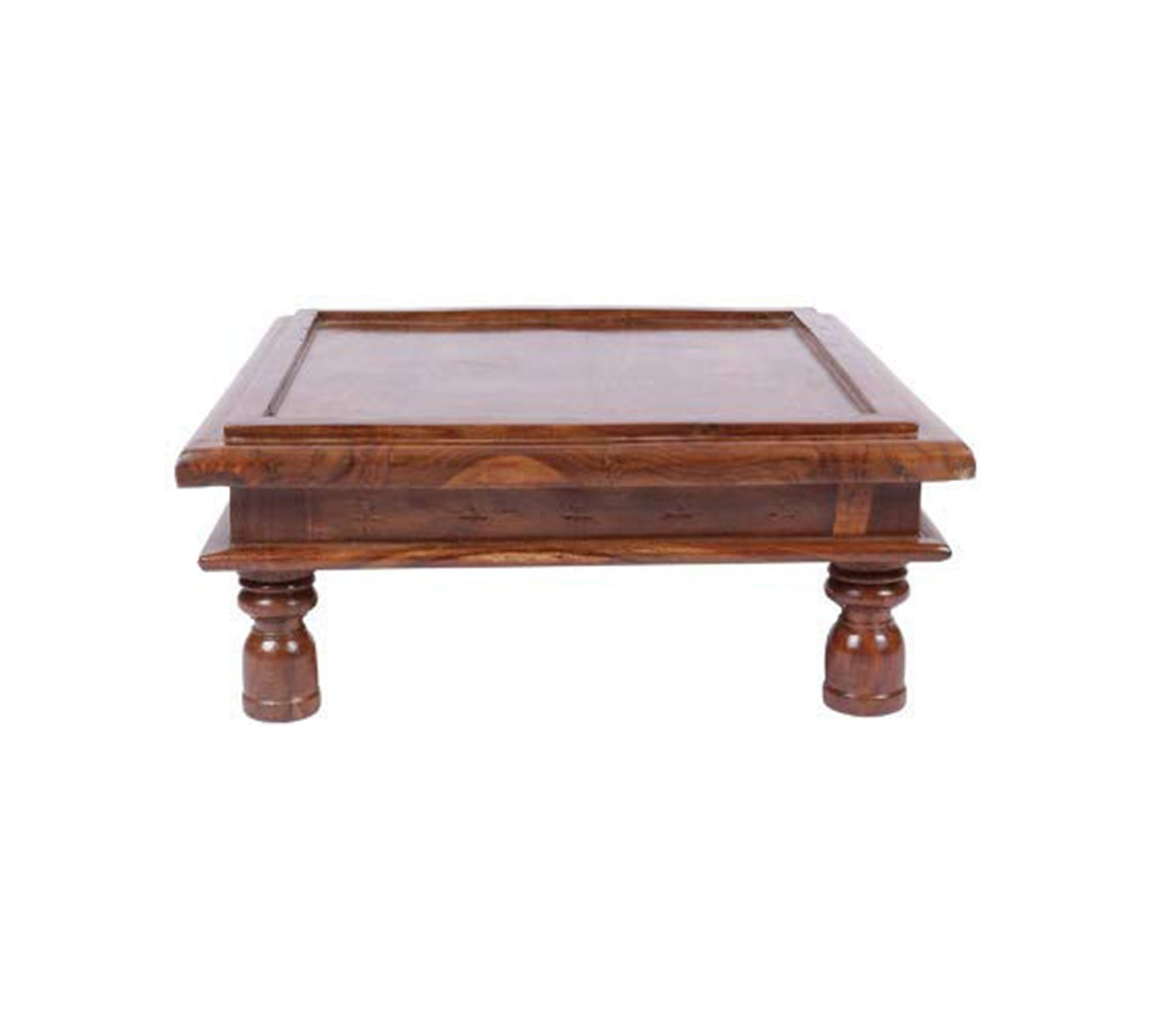 Brown Wooden Chowki