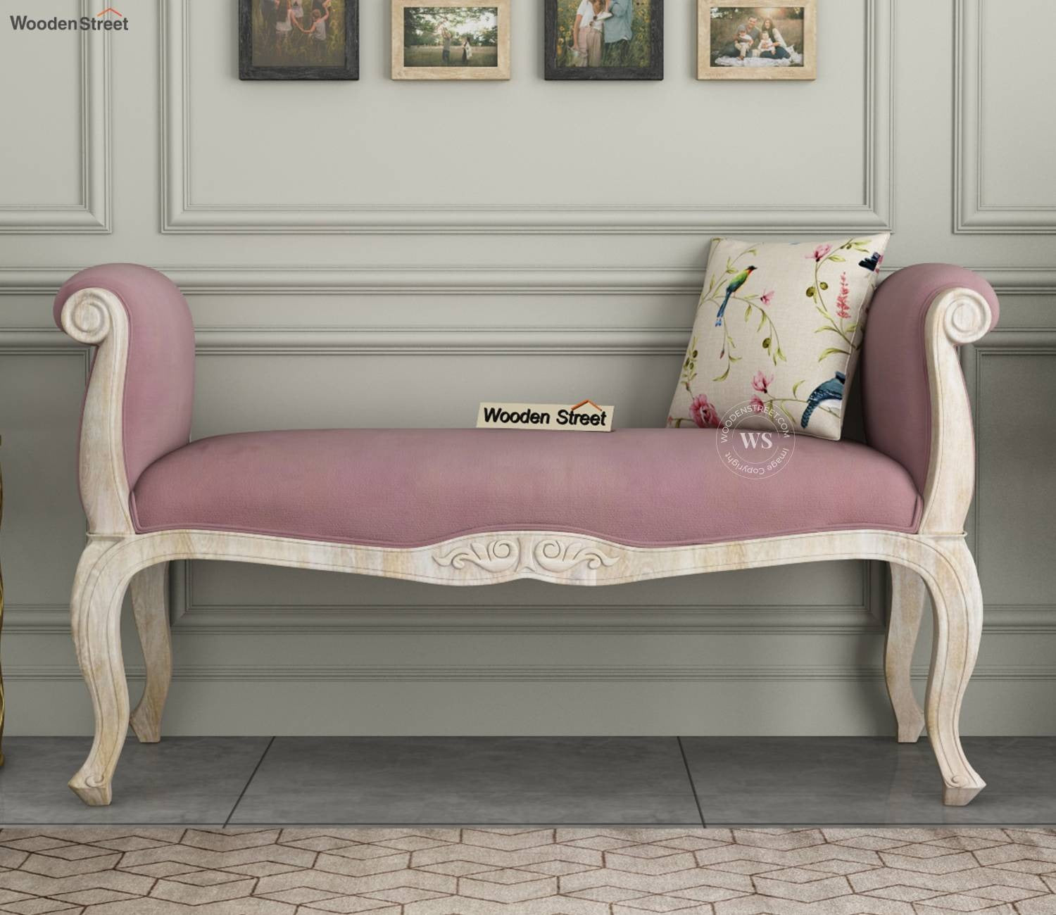 Aroma Bench (Salmon Pink)