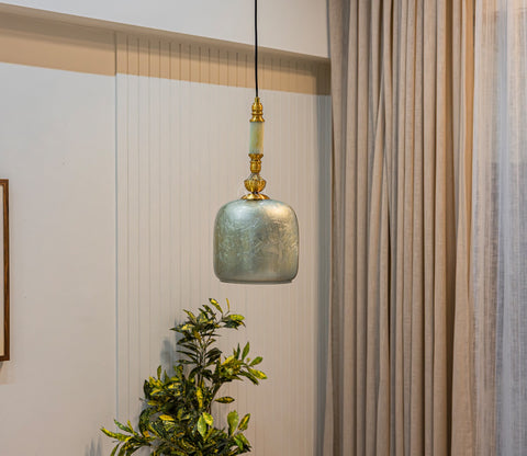 Laurel Glass Hanging Lights (Bronze)