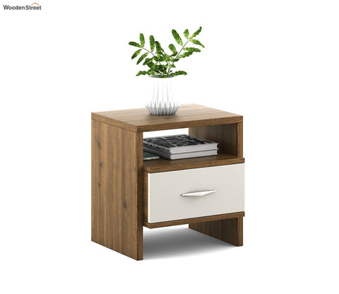Classic Oak Engineered Wood Bedside Table