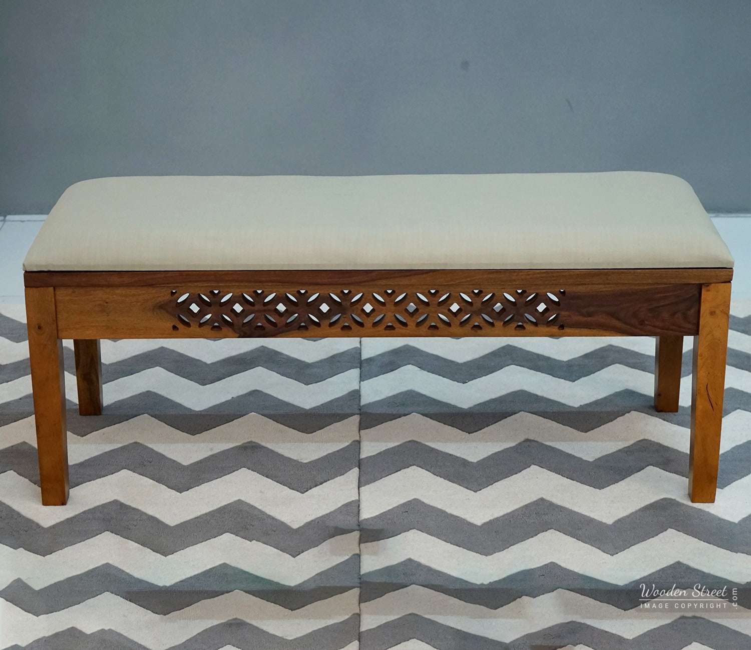 Cambrey Bench without Backrest (Honey Finish)