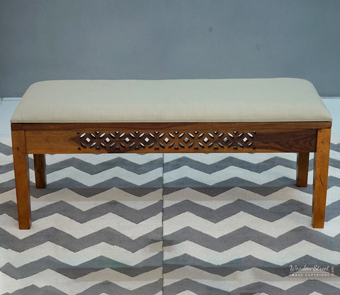 Cambrey Bench without Backrest (Honey Finish)
