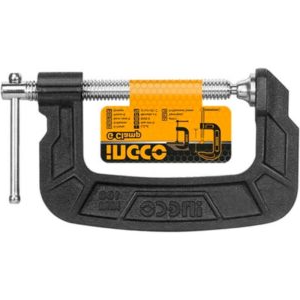 Truliving_Clamps-Hand Tools & Hardware-Tools & Hardware-INGCO G Clamp HGC0104 | 4""/100mm | T-shaped thread