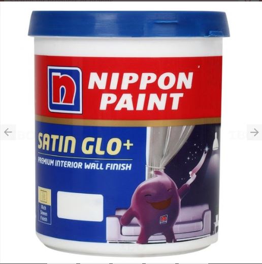 Trueliving_Nippon Satin Glo+ 1 L White Interior Emulsion - Color