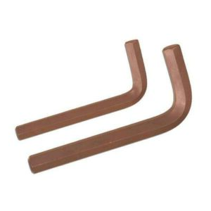 Truliving_Allen Keys & Sets-Hand Tools & Hardware-Tools & Hardware-Taparia Brown Finish Allen Key 5mm, AK5 | 80 mm Long Arm