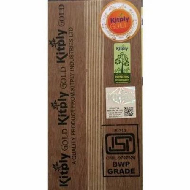 Trueliving_Kitply Gold Plus 8 ft x 4 ft BWP Grade Calibrated Plywood - 6 mm_Plywood_ 56/Sq. Ft.