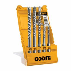 Trueliving_Drill Bits-Power Tools Accessories-Tools & Hardware-INGCO SDS plus hammer drill bits set AKD2052, Packed by plastic box
