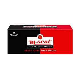 Trueliving_M-Seal Regular Epoxy Compound Adhesive (Putty) Working Time - 15 to 20 minutes. Setting Time - 60 to 90 minutes.