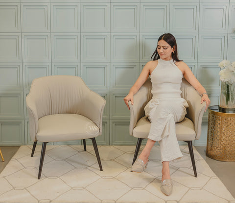 Shori Lounge Chair (Cream)