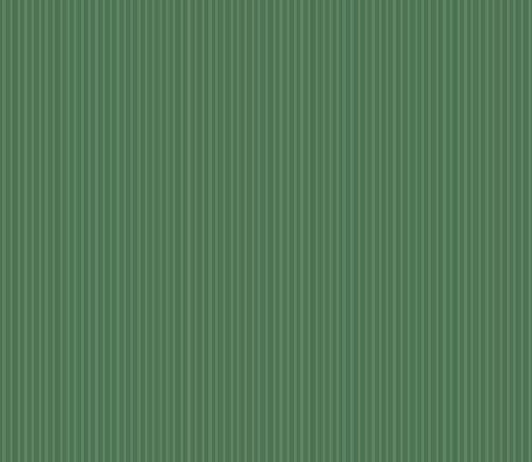 Homefab India 160 TC Stripe Glace Cotton Double BedSheet with 2 Pillow Covers - (90x90 inches) - Dark Green