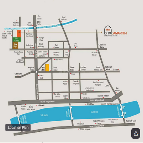 Shiv Smarath 1 Pal Gam,Surat 2 BHK 70464 33000