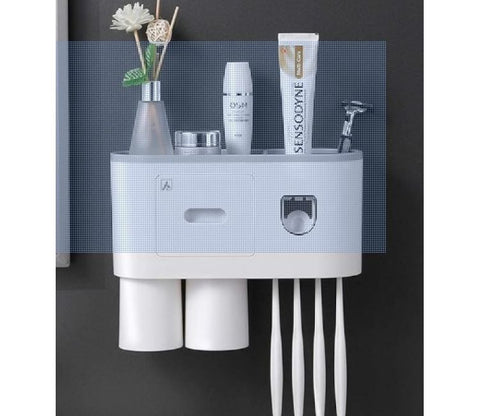 Wall Mounted Toothbrush Holder