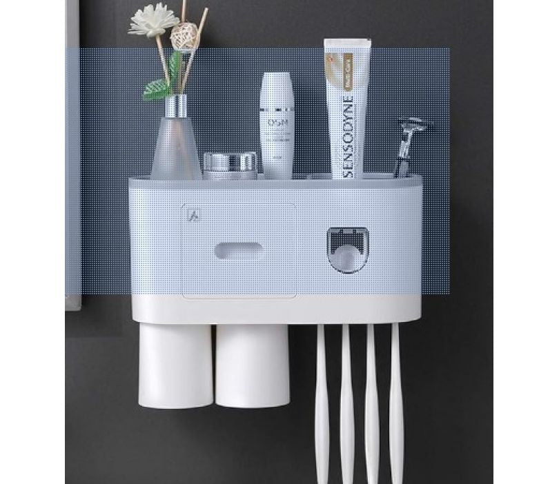 Wall Mounted Toothbrush Holder