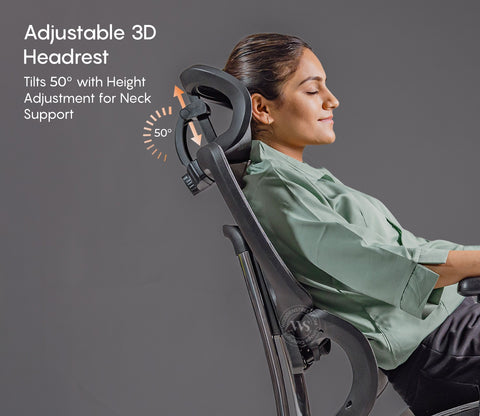 Faymi High Back Mesh Office Chair (Grey)