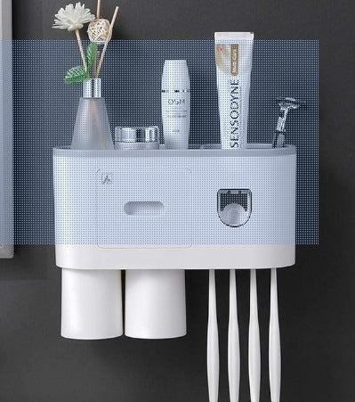 Wall Mounted Toothbrush Holder