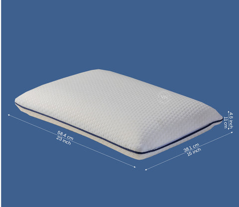 Moonmist Memory Foam Orthopedic Pillow (Medium Size, Set of 4)