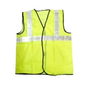 Trueliving_New Arrivals-Safety Products-BMP Reflective Vest Jacket CJ-1INCH | Green Safety Jacket