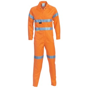 Trueliving_RCV-035 Workwear Hi-Viz Workwear, Cotton/Polyester Fabric Reflective Strips on Sleevs, Legs & Chest
