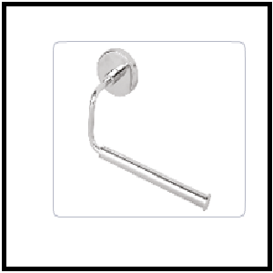 Trueliving_TOWEL RING_Metal Silver