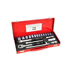 Trueliving_Sockets Set- 9.5mm (3/8) Square Drive Sockets-6, 7, 8, 9. 10, 11, 12, 13, 14, 17, 19, 21, 22