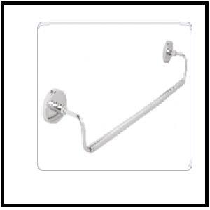 Trueliving_TOWEL ROD (18/24 INCH)_Metal Silver