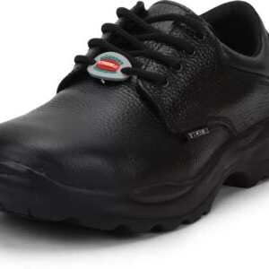 Trueliving_New Arrivals-Safety Products-LIBERTY Freedom Shakti01 Lace Up For Men Black Safety Shoes Size : 06