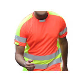 Trueliving_RPW-026 Safety T-Shirt Hi-Visibility Contrast T-shirt.....  Style Comfort Safety
