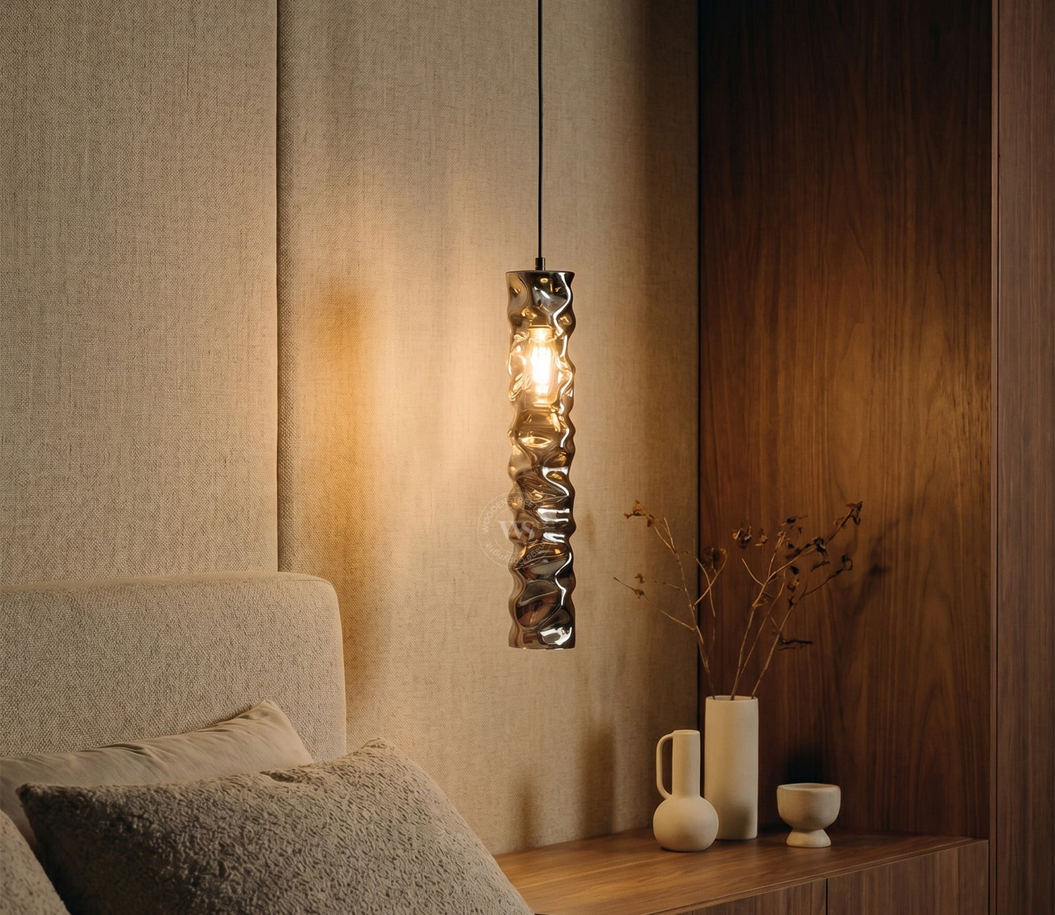 Magnus Sleek Hanging Light (Smokey Grey)