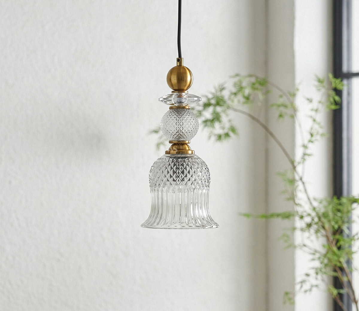 Tulip Pendant Hanging Light (White)