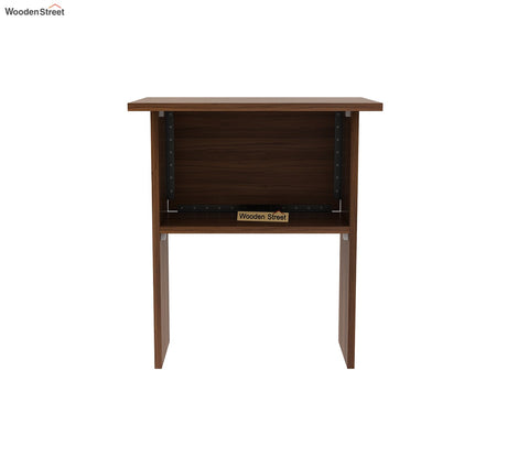 Capella Study Table with Shelf (Exotic Teak Finish)