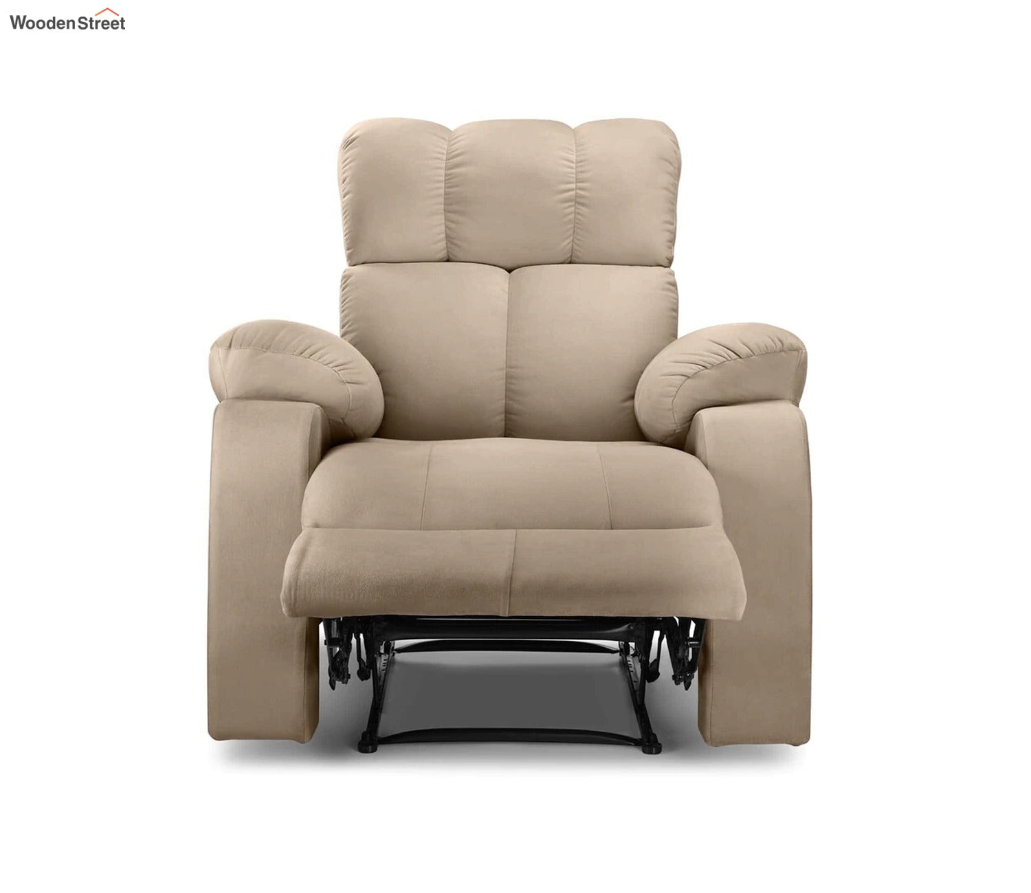 Valios Manual Recliner Sofa (Beige)
