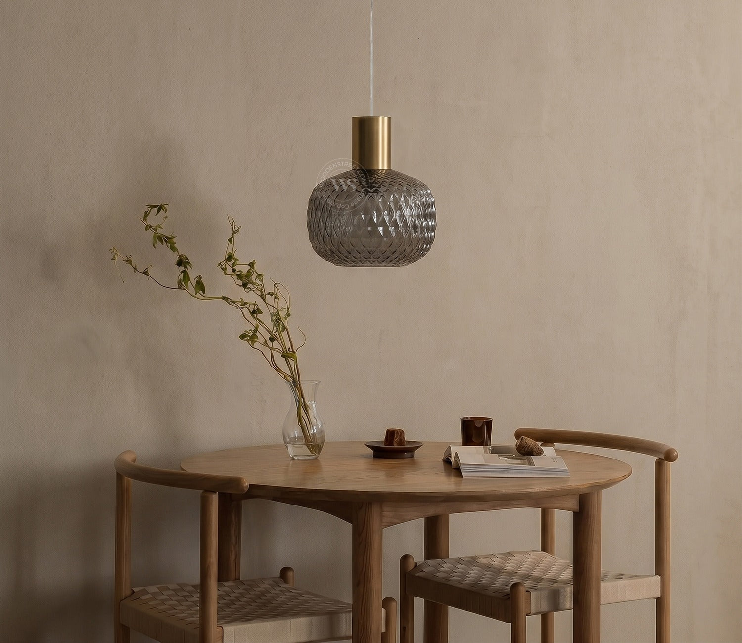 Avior Pendant Light (Smokey Grey)