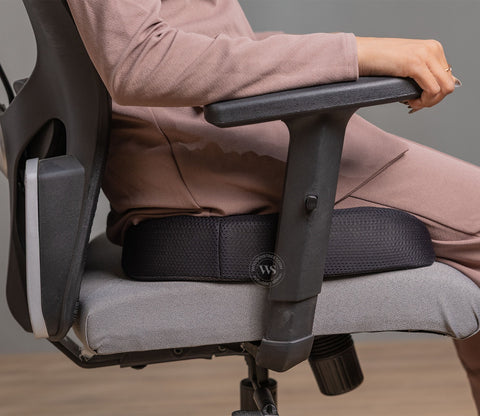 Ergocore Orthopaedic Coccyx Tailbone Cushion (Black)
